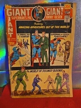 090226 DC Comics Superman's Pal Jimmy Olsen #140 1971 DC Bronze Age FN black she